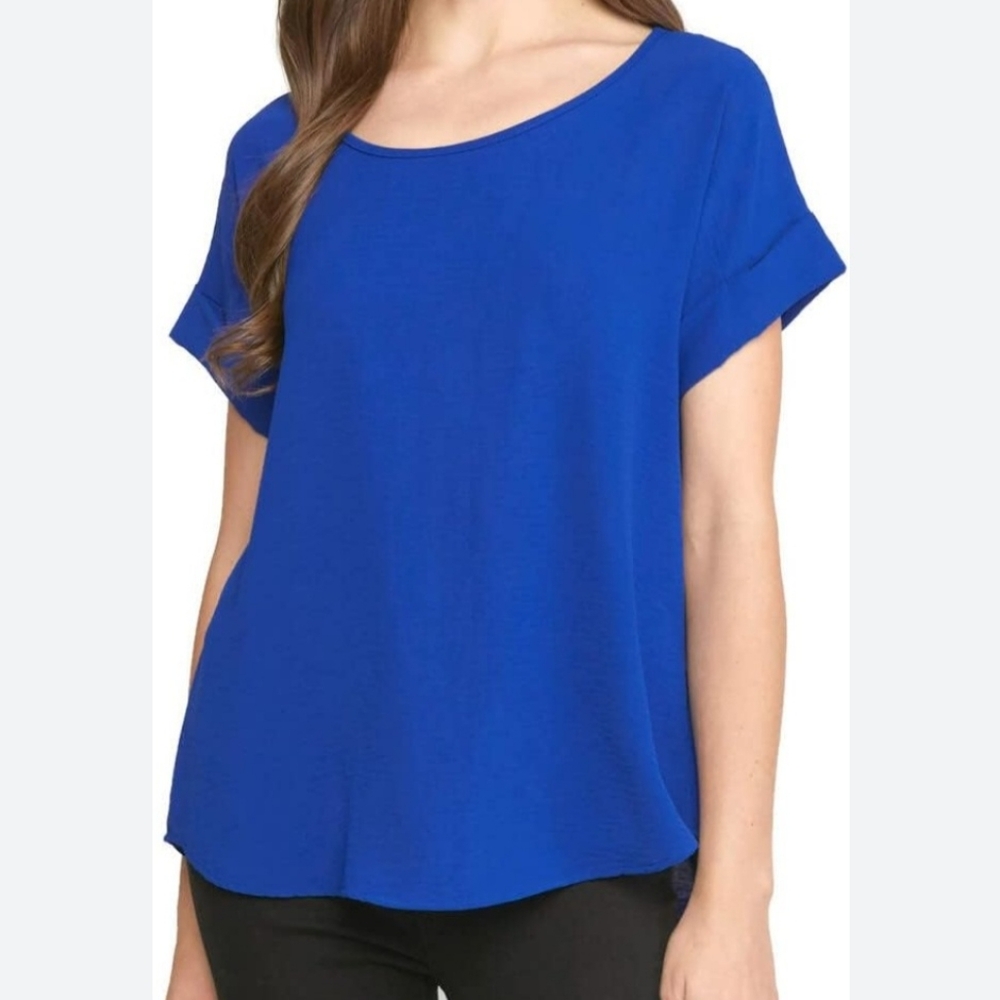 Entri Women's Blue Top Size M